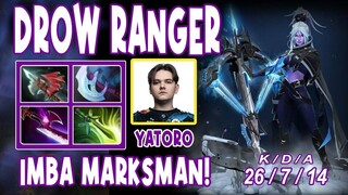 Yatoro Drow Ranger Hard Carry Highlights Gameplay with 26 KILLS | IMBA MARKSMAN! | Dota 2 Expo TV