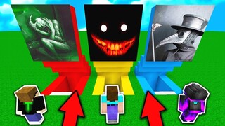 ĐỪNG CHỌN SAI HẦM BÍ MẬT SCP 🚫💀TRONG MINECRAFT (SCP 096, SCP 087, SCP 049)