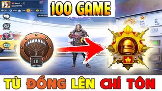 5 NGÀY ( KỸ NĂNG LEO RANK - SOLO) | TỪ ĐỒNG LÊN CHÍ TÔN | PUBG MOBILE