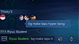 DUH, DITANTANG SETIM BUAT ISI JUNGLER LAPU-LAPU! 🗿🙈