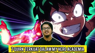 7 Quirk Terkuat Dalam My Hero Academia