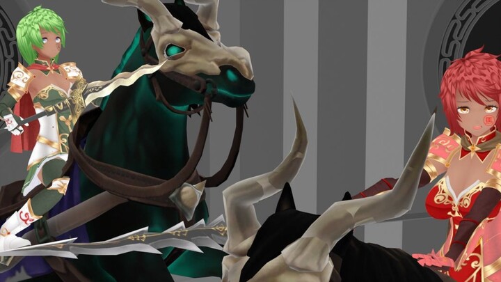 How does a horse move?