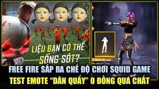 Free Fire | Review Chế Độ TRÒ CHƠI CON MỰC Sắp Ra Mắt - Test Hành Động "Dân Quẩy" Mới 0 KC Quá Chất