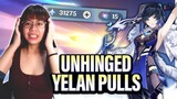 YELAN & AQUA SIMULACRA Summons But They Get More and More Unhinged | Genshin Impact 2.7