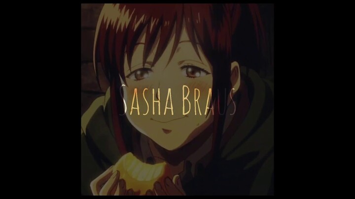 sasha braus💓 (SPOILER!!)