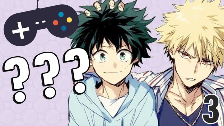 Playing a BakuDeku DATING SIM?! - PART 3