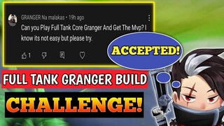 I ACCEPTED THE FULL TANK GRANGER BUILD CHALLENGE BY OUR BELOVED VIEWER THEN THIS HAPPEN!