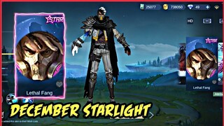 December Starlight | Brody new skin | Brody starlight Lethal Fang Skin Mobile Legends Bang Bang MLBB