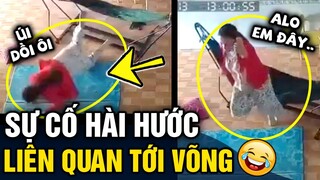 Tổng hợp những cú 'TÉ VÕNG' hài hước 'KHÔNG NHỊN ĐƯỢC CƯỜI' | Tin 3 Phút Hài