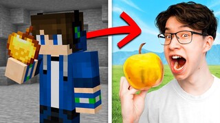 Anything My Friend Eats in Minecraft, He Eats in REAL LIFE!