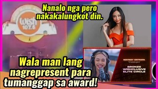 OMG! Maymay nanalo nga pero nakakalungkot na wala man lang tumanggap sa kanyang parangal!