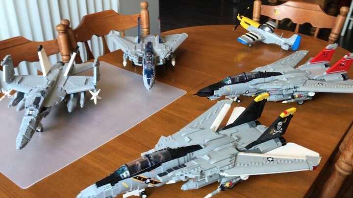 [LEGO MOC] [1/35] Top Gun Phần 2 [EA18G] [Growler] [FA18F] [Super Hornet]