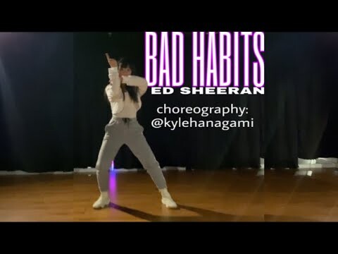Bad habits - Ed Sheeran Dance cover | Kyle Hanagami Choreography