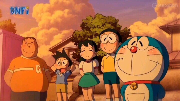 nobita : Saat dewasa kita masih bisa berpetualang seperti ini lagi atau tidak ya?