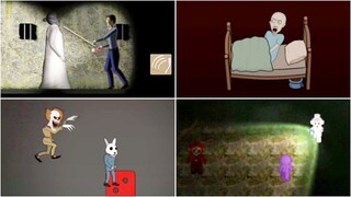 V+ Games 2D Horror | Slendrina 2D⛓Insanus 2D⛓Slendytubbies 2D⛓RabbitHead