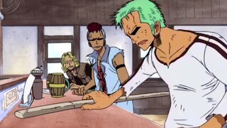 Zoro sebelum bergabung ke crew luffy.