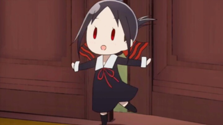 "After the kiss, Kaguya broke down and turned into little Kaguya"~