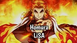 Demon Slayer: Kimetsu no Yaiba the Movie - Mugen Train Theme Song Full Lyrics Romaji『LiSA - Homura』