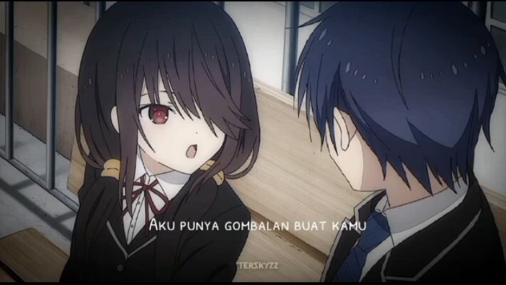 aku punya gombalan buat kamu😘#shido itsuka#kurumi tokisaki.