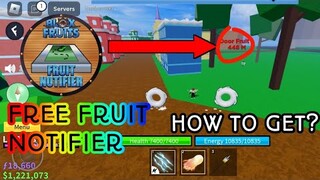 Blox Fruit Script With Free Fruit Notifier!! No Need To Buy Gamepass!!