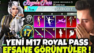 YENİ M17 ROYAL PASS EFSANE GÖRÜNTÜLER !! M17 RP 1-50 ÖDÜLLERİ !! M17 ROYAL PASS PUBG MOBİLE