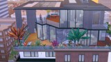 【The Sims 4】Penthouse 30×20 NOCC Female Painter’s City Life