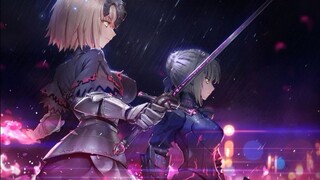 FATE史上最震撼的一场打戏！黑化—视觉盛宴!【FATE/全程高燃】