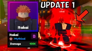 Update 1- Unlocked New Champions (ITADORI) in Anime Champions Simulator