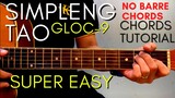 GLOC 9 - SIMPLENG TAO Chords (EASY GUITAR TUTORIAL) for Acoustic Cover