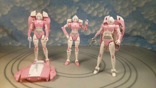 TRANSFORMERS Studio Series 86 Arcee vs Kingdom and Earthrise