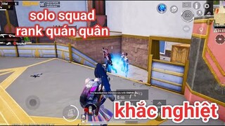 PUBG Mobile - Trở Lại Solo Squad Sau 1 Thời Gian Ghép Auto | Bị Kẹp Nhiều Hướng Đến Ngộp