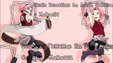 🌸Genin + Kakashi's reaction to Sakura Haruno/реакция генинов + Какаши на Сакуру Харуно🌸