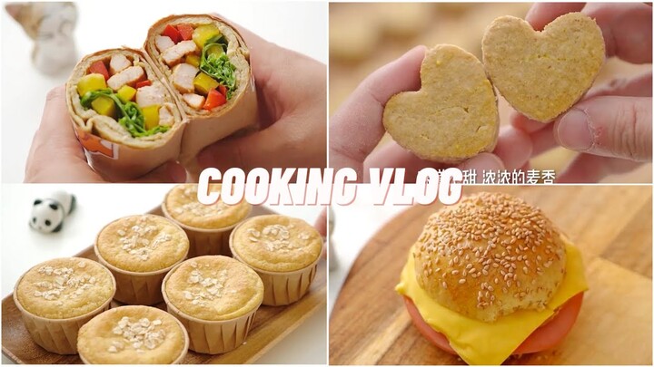 VIETSUB | 14 công thức YẾN MẠCH cực healthy - Taco, Hamburger, Bánh táo, Bánh quy, Cupcake, Granola