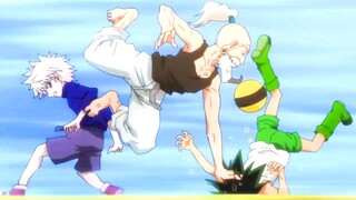 HUNTER×HUNTER（ハンター×ハンター）[ Best Moments # 10 ] ネテロはゴンとキルアを宇宙船でのゲームに招待する