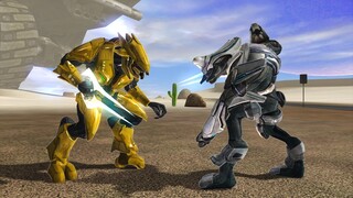 Halo 3 Elites VS. Halo Reach Elites