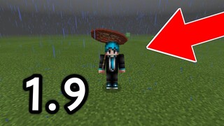 ร่มของจริง !!!ในมายคราฟ1.9 | Minecraft PE