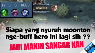 Siapa yang nyuruh Moonton Nge-BUFF hero ini lagi sih? Jadi Makin Gemesin lagi dah