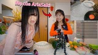 AriaSaki và Mẹ Chúc Mừng Năm Mới Mà Bị Lộ "Tên Thật"