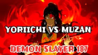 Yoriichi vs Muzan - Demon slayer chapter 187 | kidd sensei tv