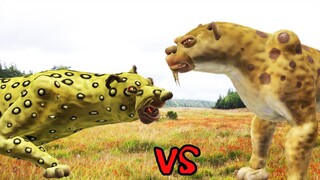 Leopard vs Dinofelis | SPORE