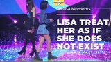 Lisa Ignores Her on Stage and Nini was sad #JENLISA