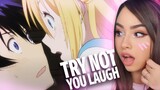 TRY NOT TO LAUGH!😆| Anime Funny Moments REACTION !!! #2