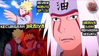 Kecurigaan Jiraiya | Review Boruto 131 | Jiraiya Mulai Menyadari Boruto dan Sasuke