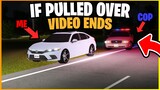 If I Get PULLED OVER The Video ENDS - Roblox Greenville