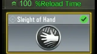 Extremely high reload speed