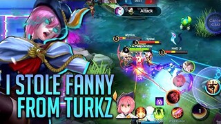 I STOLE FANNY FROM TURKZ | UMIYAK SI TURKZ??!! FANNY GAMEPLAY | Mobile Legends