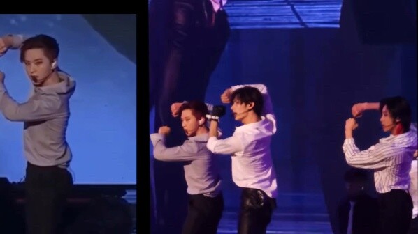 [Mirrored] Po-Team I don't understand but I luv U Comprehensive position for dance