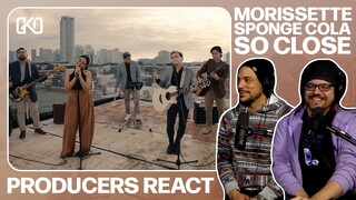 PRODUCERS REACT - Sponge Cola Morissette So Close Reaction