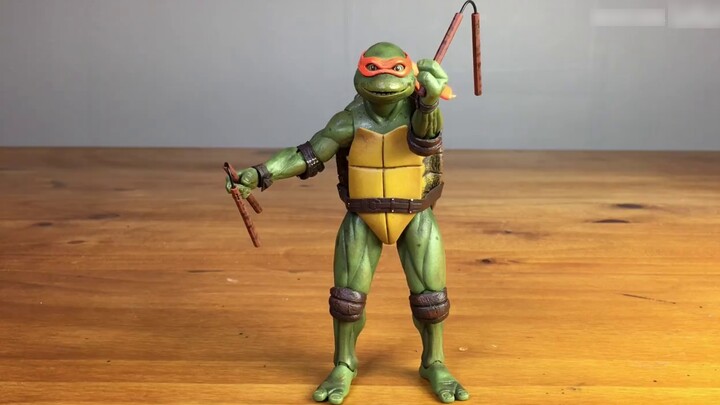 [Lao Liu กำลังยุ่งอยู่กับการทดสอบยา] นี่อาจเป็นวิดีโอทดสอบยา NECA 1990 Teenage Mutant Ninja Turtles 