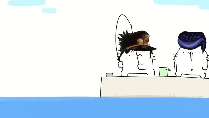 【 JO Cat Legend 】 กิจวัตรการตกปลาของโจทาโร่